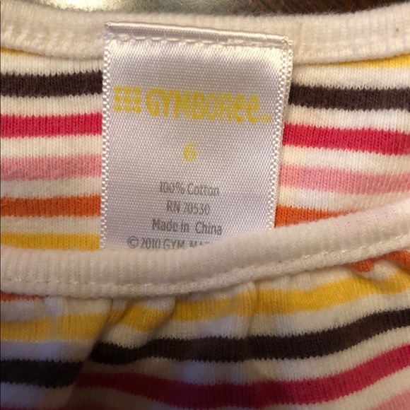 T-shirt Gymboree Taille 2T Avec Poche Cœur - Neuf Avec étiquette, 100% Coton, Manches Courtes